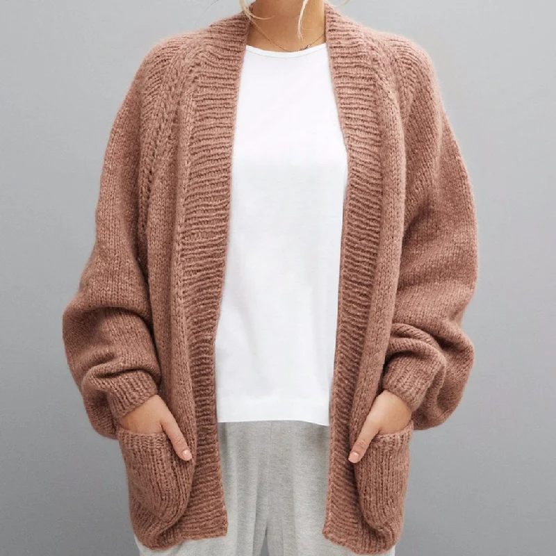 hand knitted women cardigan with artisanal charmhand knitted women cardigan with artisanal charmBANCROFT 734 hand knitted women cardigan with artisanal charmhand knitted women cardigan with artisanal charmBANCROFT 734