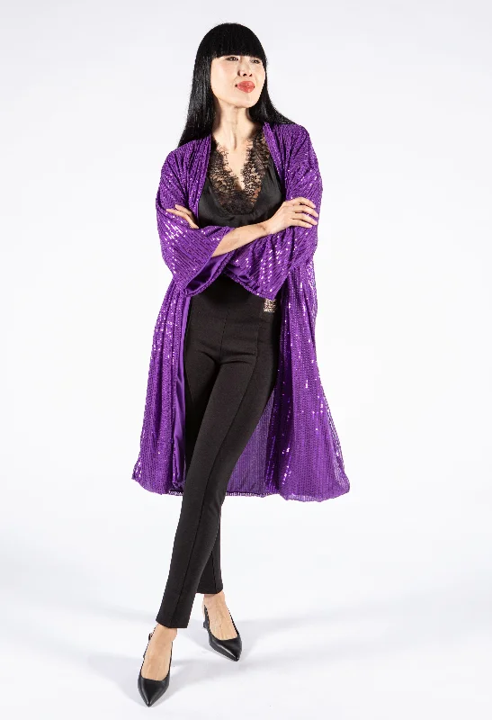 long length women cardigan with side slitslong length women cardigan with side slitsSequin Stripe Cardigan long length women cardigan with side slitslong length women cardigan with side slitsSequin Stripe Cardigan