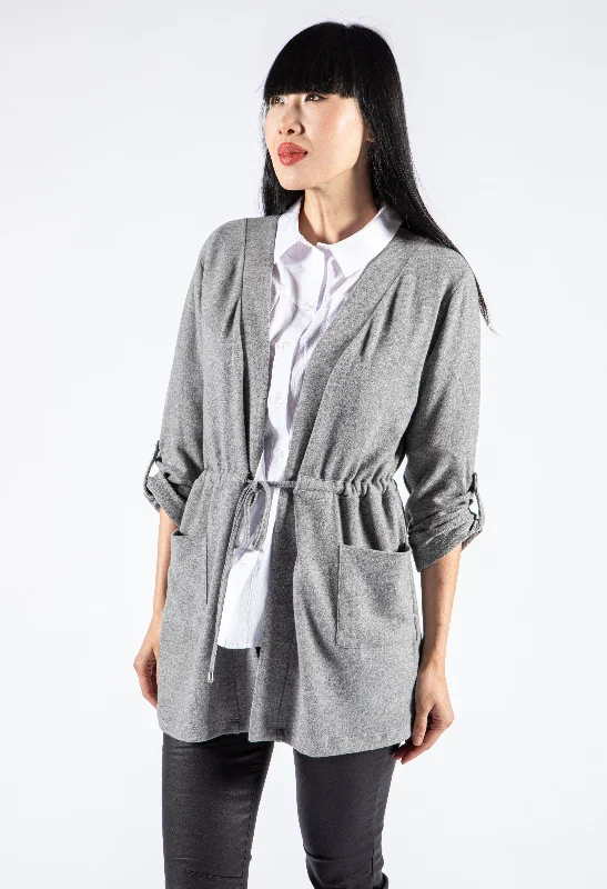organic cotton women cardigan for an eco - friendly choiceorganic cotton women cardigan for an eco - friendly choiceTie Waist Cardigan