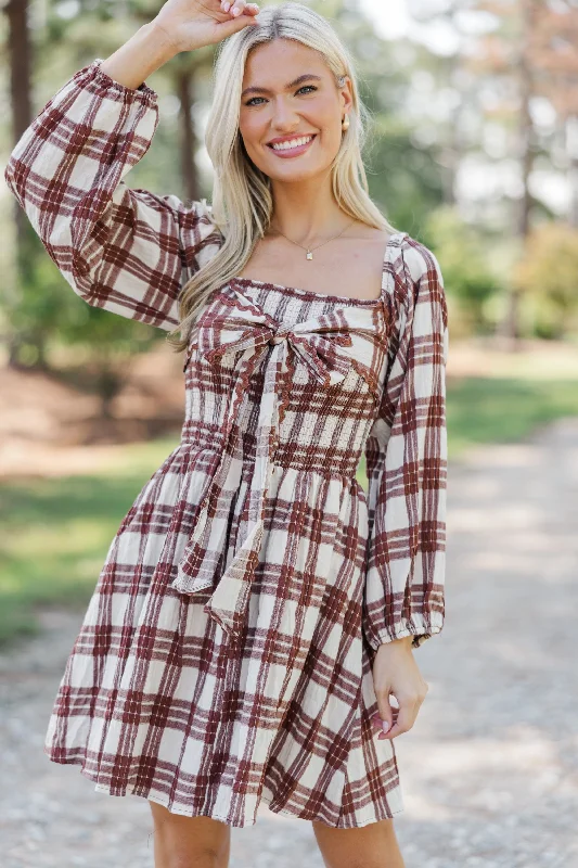 Ruffled Women Dress with Multiple Layers for a Playful and Girly Style Ruffled Women Dress with Multiple Layers for a Playful and Girly Style All That You Love Brown Plaid Dress Ruffled Women Dress with Multiple Layers for a Playful and Girly Style Ruffled Women Dress with Multiple Layers for a Playful and Girly Style All That You Love Brown Plaid Dress