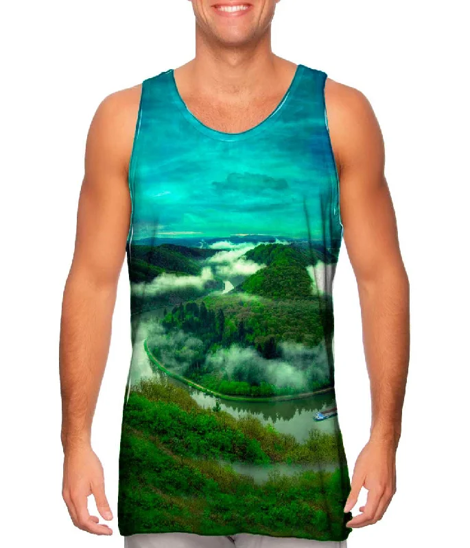 V - Neck Women's Moisture - Wicking Tank Tops for RunningMorning Ship Dew